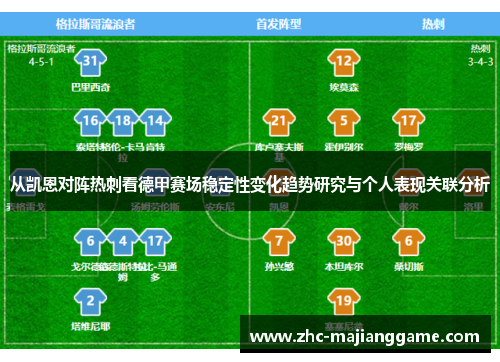 从凯恩对阵热刺看德甲赛场稳定性变化趋势研究与个人表现关联分析